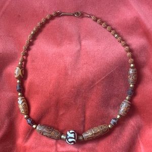 Tibetan artisan necklace…kool!